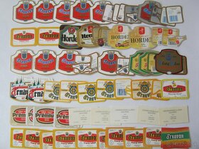 pivní pivné etikety pivovar Trnava 206ks 1974-2003 - 3