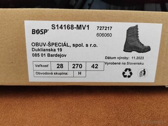 Predám taktickú obuv BOSP - 3
