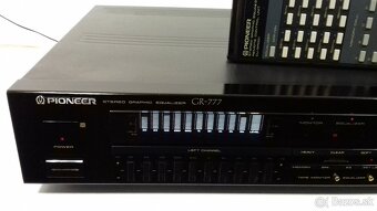 TOP stav 2x10 pasmovy equalizer PIONEER GR-777, vyroba JAPAN - 3