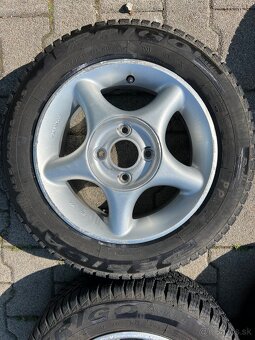 Alu hliníkové disky 5.5Jx13R 4x100 ET38 DIA57.1 155/70 r13 - 3