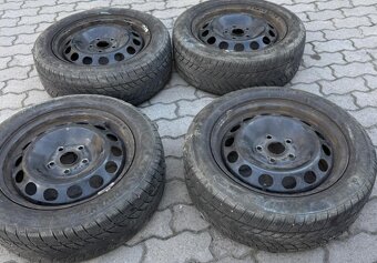 4x zimné pneumatiky 205/55R16 s diskami, Davanti M+S - 3