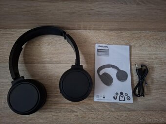Bezdrôtové slúchadlá na uši Philips TAH4205XT v čiernej farb - 3