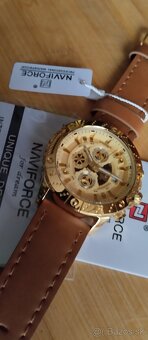 perfektní pilotské hodinky NAVIFORCE US ARMY chronograf - 3