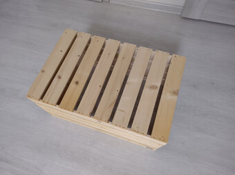 NOVA velka drevena bedna, debna - 3