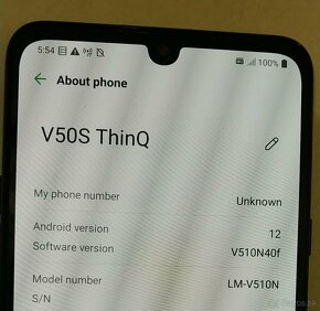 LG V50S ThinQ 5G, 256 GB - 3