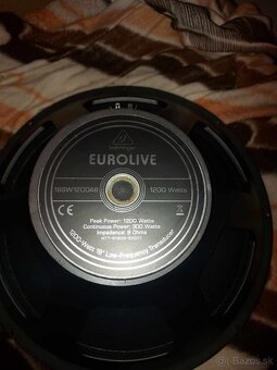 Behringer Subwoofer 18” napredaj - 3