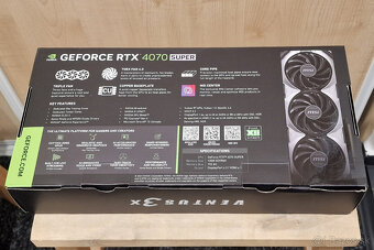 MSI GeForce RTX 4070 SUPER 12G VENTUS 3X OC, nerozbalená - 3