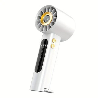 USB Nabíjateľný Ručný Ventilátor s Turbínou Malý Prenosný - 3