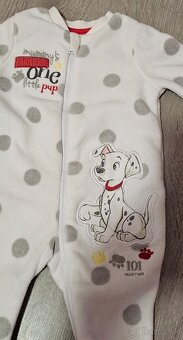 101 Dalmatíncov (Disney) prechodný overal pre bábätko č.68 - 3