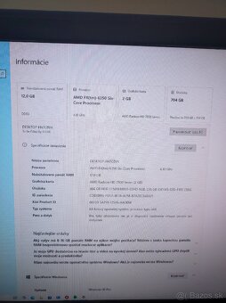 Na predaj: Stolný počítač 6-jadrový, 12 GB RAM - 3