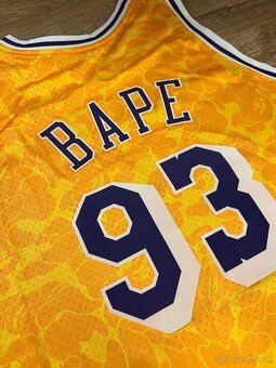 Mitchell & Ness dres BAPE x Lakers XXL - 3