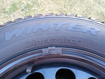 Sada kolies VW Golf, plechové disky + pneu 205/55 R16 - 3