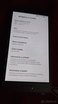 Samsung galaxy J5 2016 dual sim zlaty android 7 - 3