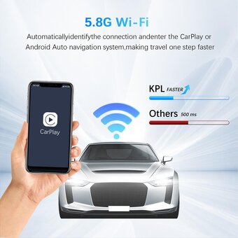 Bezdrôtový adaptér Mini Wireless CarPlay USB - 3