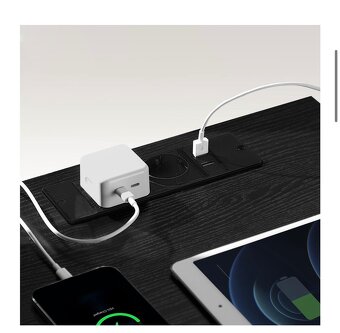 2x nočné stoliky s USB a zasuvkami - 3