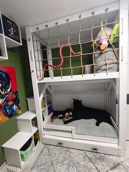 Detská posteľ + poschodie+ schody - 3