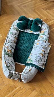 Hniezdo pre bábätko | 7-dielny set do postieľky - 3