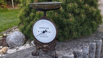 15kg velké jednomiskové váhy s orlem po renovaci - 3