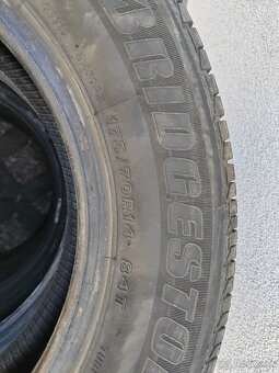 Letné pneumatiky Bridgestone 175/70 r14 - 3