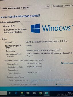 Predám pracovnú stanicu Dell Precision T5810 - 3
