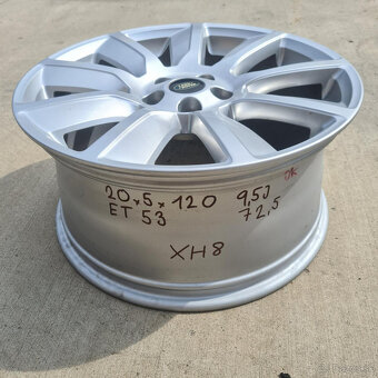 Hliníkové LAND ROVER disky 5x120 R20 9,5J ET53 - 3