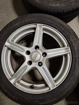 Predám 5x112 R16 205/55 letné pneumatiky - 3