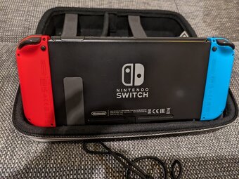 Nintendo Switch V2 + ochranná fólia + micro SD karta+ 6xhry - 3