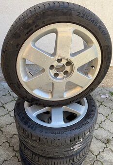 Disky Originál Audi TT Ronal 5x100 225/45 r17 - 3