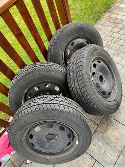 Matador 195/65 R15 na plechových diskoch R15. - 3