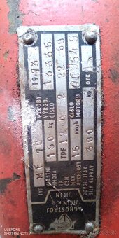 ND na kosačku MF 70 - 3