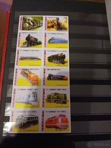 predám známky - vlaky - Japonsko - 3
