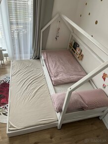 Domčeková posteľ s vyťahovacou posteľou - 3
