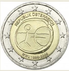 Mince - rôzne druhy na predaj - československé, Euro, britsk - 3