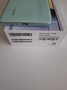 XIAOMI REDMI NOTE 14 5G 8GB/256GB Coral Green - 3