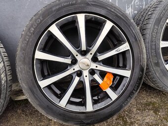 Predám alu disky Brock B24 7.5Jx17 ET35, 5x112 + Matador Hec - 3