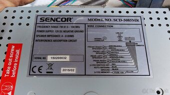 Autorádio SENCOR - 3