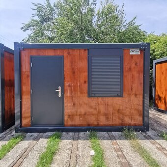 Obytný/prodejní kontajner PMP-K o rozměru 2,4x4 m - 3