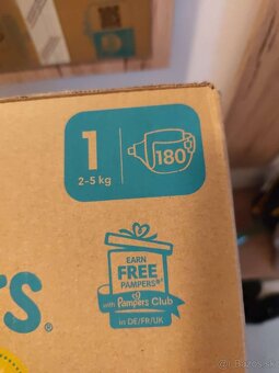 Pampers premium care plienky 1 - 3