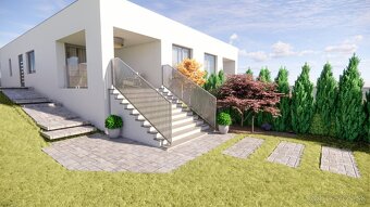 MODERNÝ DVOJDOM V POVODE- VEĽKÝ POZEMOK - 3