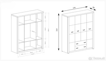 SKRIŇA 178x214x58cm - 3