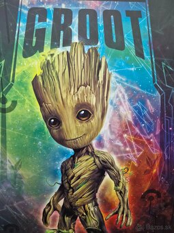 Detský obraz " I am Groot" - 3