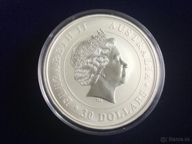 1 kg stříbrná mince koala 2011 - originál - 3