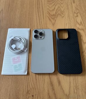 iPhone 15 Pro Max 512 gb Natural Titanium v záruke - 3