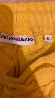 Retro jeans teplaky - 3