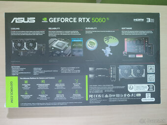 NOVÁ grafická karta ASUS RTX 5060 Ti 8GB – neotvorená - 3