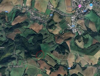 Predám lesný pozemok k.ú. Turá Lúka 4061m2 - po 0,73€/m2 - 3