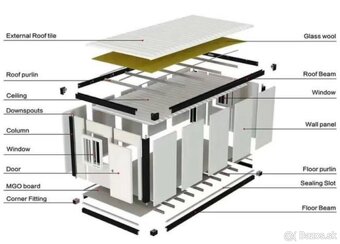 6x3m Kontajner, kancelária, unimobunka, DODANIE IHNEĎ - 3