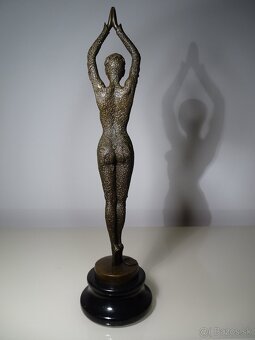 bronzová socha "Starfish Dancer" sign. D.H.Chiparus 29cm - 3