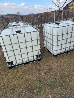 AKTUALNE:Ocel 1000l IBC kada, nadoba na vodu / ibc kontajner - 3