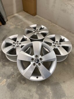 Hlinikové disky 5x100 R16 Škoda Nanuq - Scala , Kamiq - 3